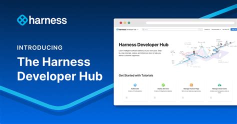 harness developer hub.